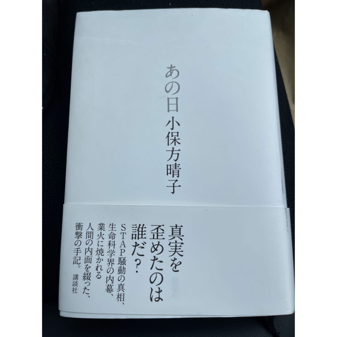 あの日　小保方晴子 エンタメ/ホビーの本(文学/小説)の商品写真