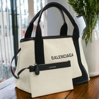 バレンシアガ(Balenciaga)のバレンシアガ BALENCIAGA トートバッグ レディース ネイビーカバスS(トートバッグ)