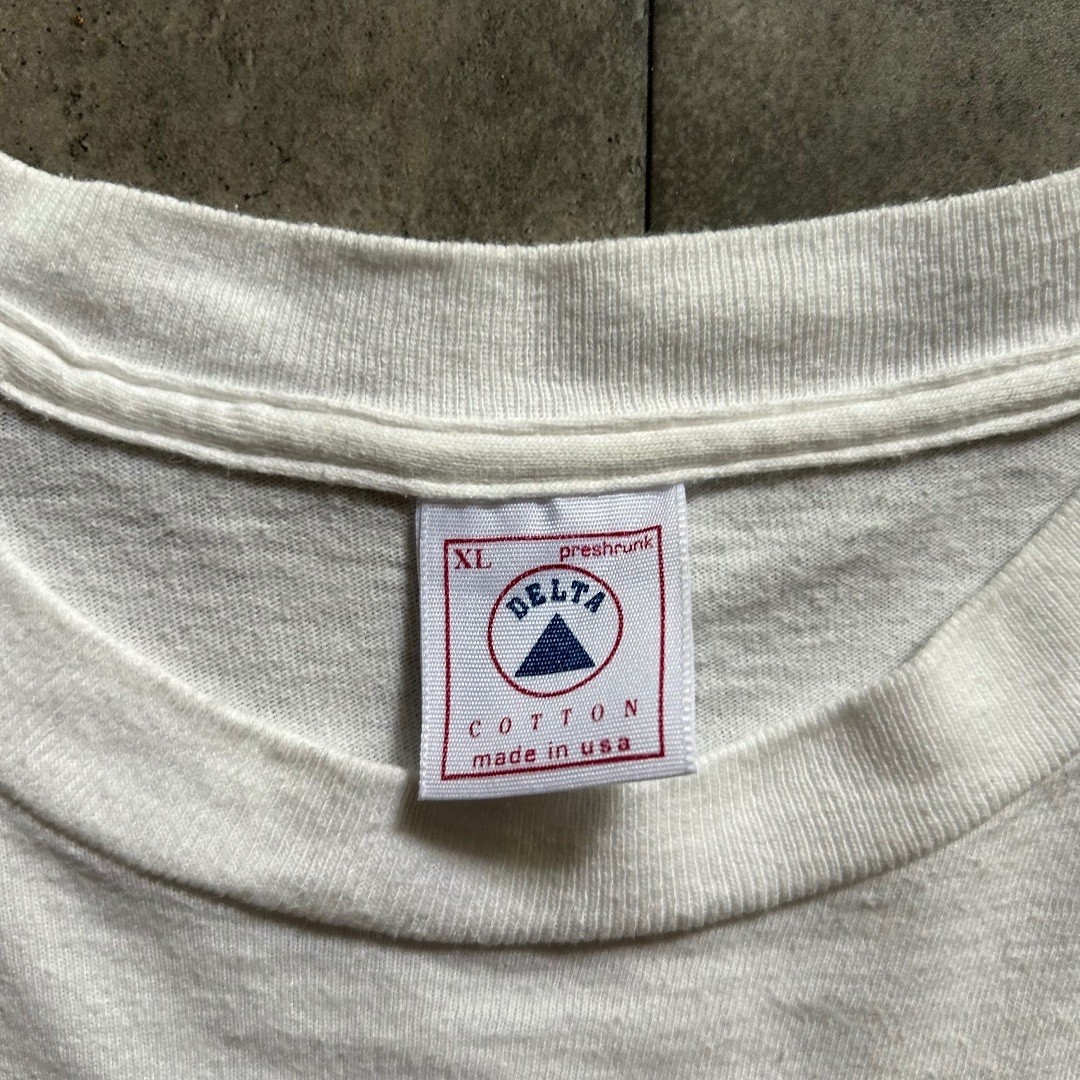 DELTA(デルタ)の90s delta アートtシャツ ひまわり ホワイト XL メンズのトップス(Tシャツ/カットソー(半袖/袖なし))の商品写真