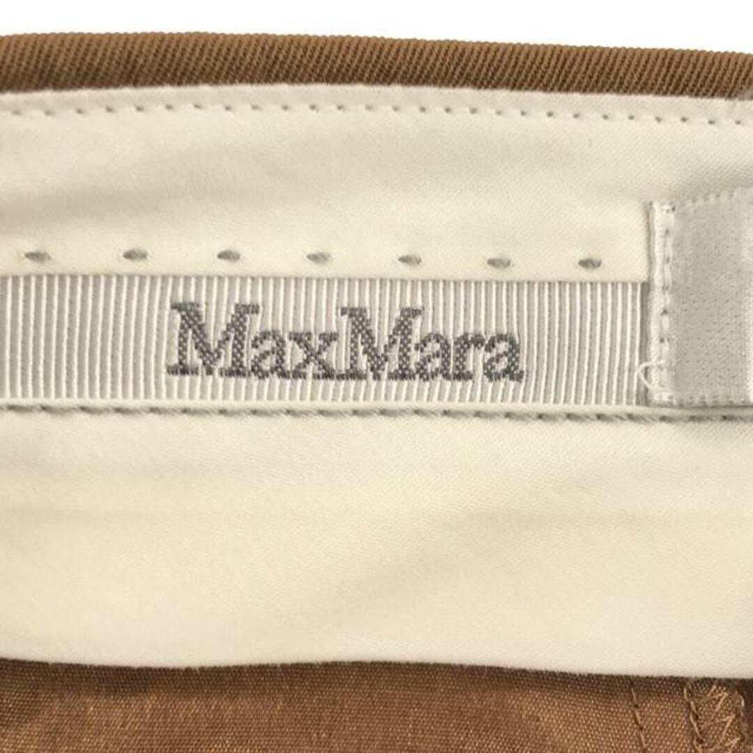 Max Mara(マックスマーラ)のMax Mara / マックスマーラ | ウール 2タックハーフパンツ | 38 | ブラウン | レディース レディースのパンツ(その他)の商品写真