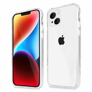 【色:透明_サイズ:iPhone14】iPhone 14 ケース 耐 軽量 アイ(その他)