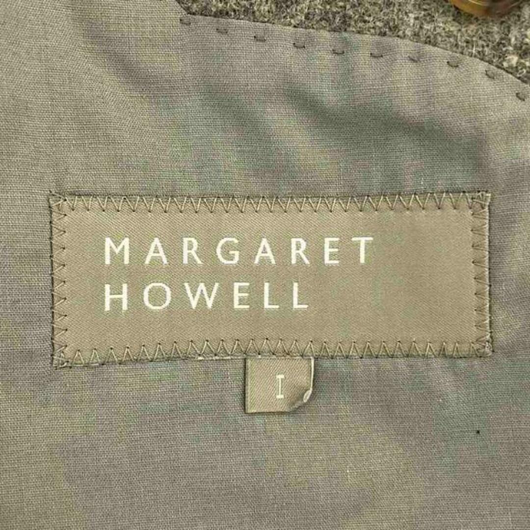 MARGARET HOWELL(マーガレットハウエル)のMARGARET HOWELL / マーガレットハウエル | ウール 2B テーラードジャケット | 1 | グレー | レディース レディースのジャケット/アウター(その他)の商品写真