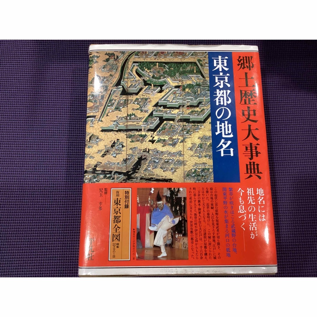 郷土歴史大事典　東京都の地名 エンタメ/ホビーの本(人文/社会)の商品写真