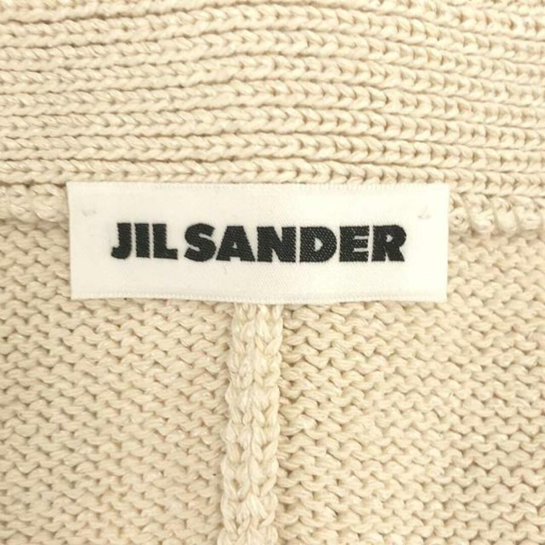 Jil Sander(ジルサンダー)の【美品】  JIL SANDER / ジルサンダー | リーフディテール カーディガン | 34 | アイボリー | レディース レディースのトップス(カーディガン)の商品写真