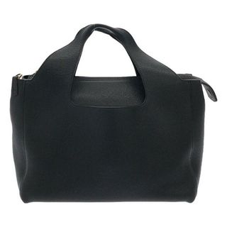 THE ROW - 【美品】  THE ROW / ザロウ | Two For One 12 Bag トゥーフォーワン レザー ハンド トート バッグ | ブラック | レディース