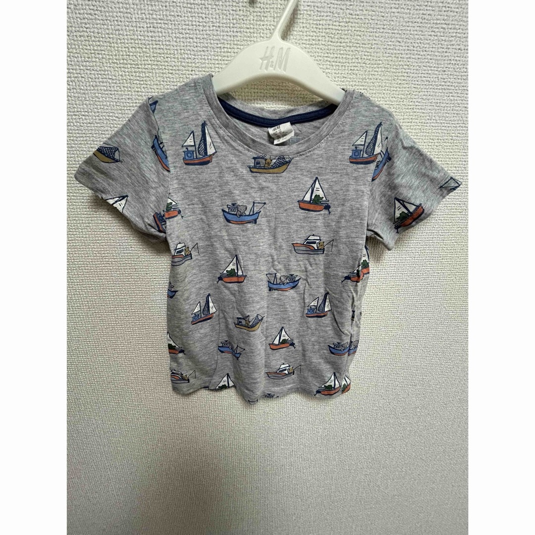 H&M(エイチアンドエム)のH&M Tシャツ タンクトップ 4点 まとめ売り 男の子 EUR 98 キッズ/ベビー/マタニティのキッズ服男の子用(90cm~)(Tシャツ/カットソー)の商品写真