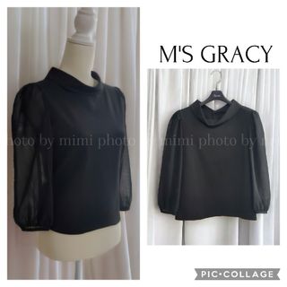 M'S GRACY*シアースリーブカットソー