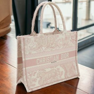 クリスチャンディオール(Christian Dior)のクリスチャンディオール Christian Dior トートバッグ レディース M1296 ZTDT M311 ブックトート バッグ ミディアム(トートバッグ)