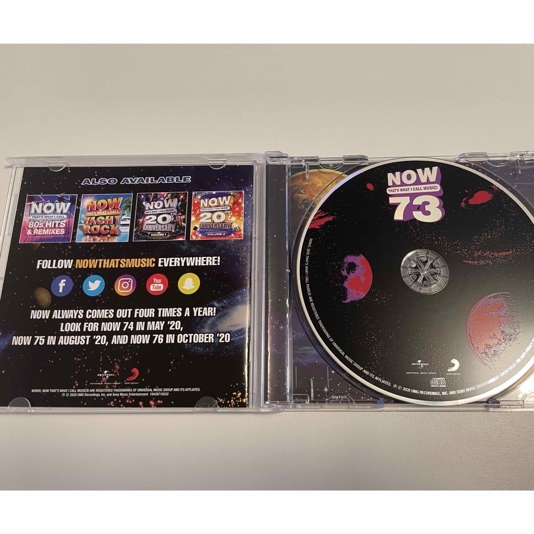 NOW 73 : THAT'S WHAT I CALL MUSIC! エンタメ/ホビーのCD(ポップス/ロック(洋楽))の商品写真