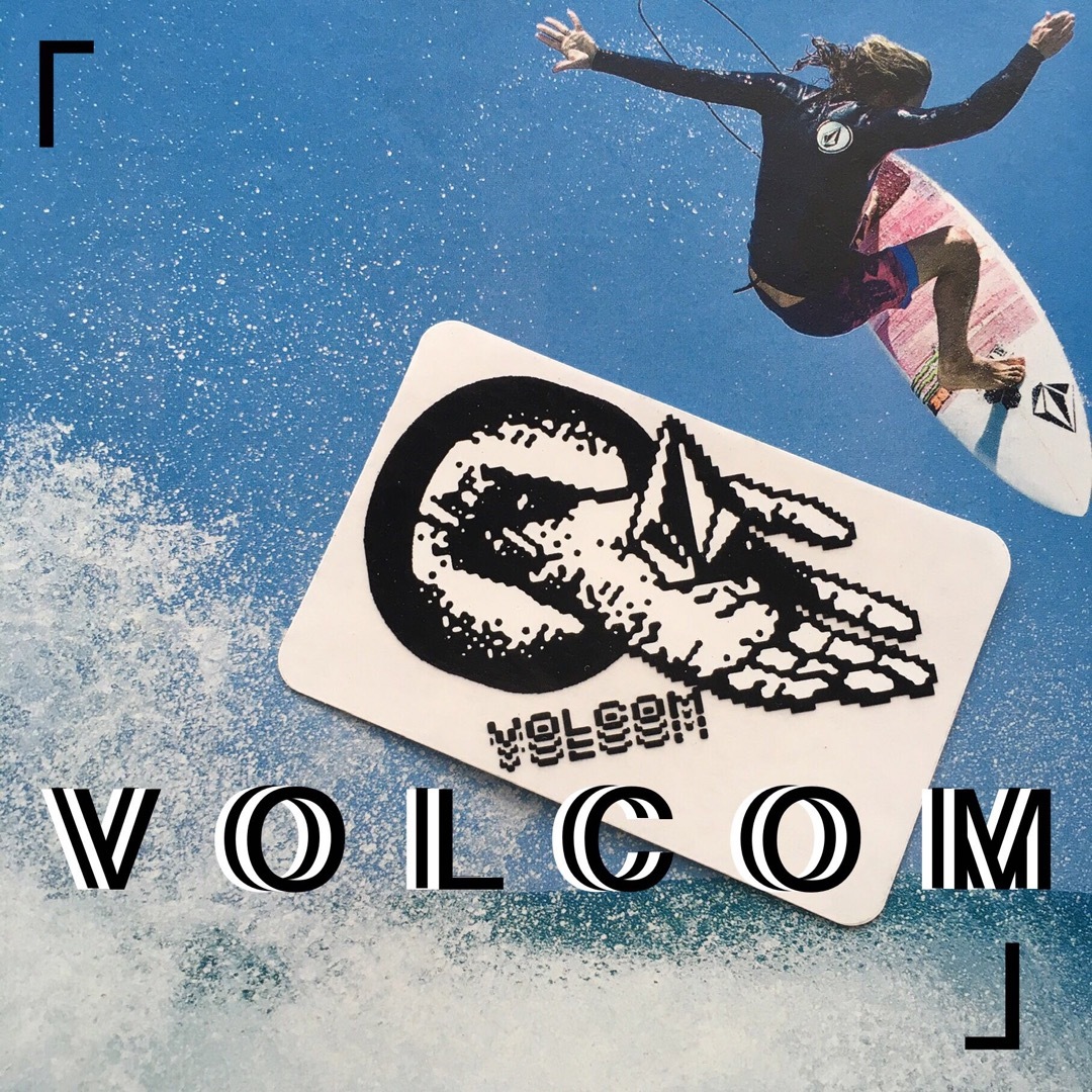 volcom(ボルコム)のVOLCOM ボルコム　USA限定 非売品 激レアgiveステッカー メンズのファッション小物(その他)の商品写真