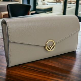 フェンディ(FENDI)のフェンディ FENDI 長財布ニ折小銭入付き レディース 8Ｍ0251 A18B F0E65 エフ イズ フェンディ コンチネンタル財布(財布)