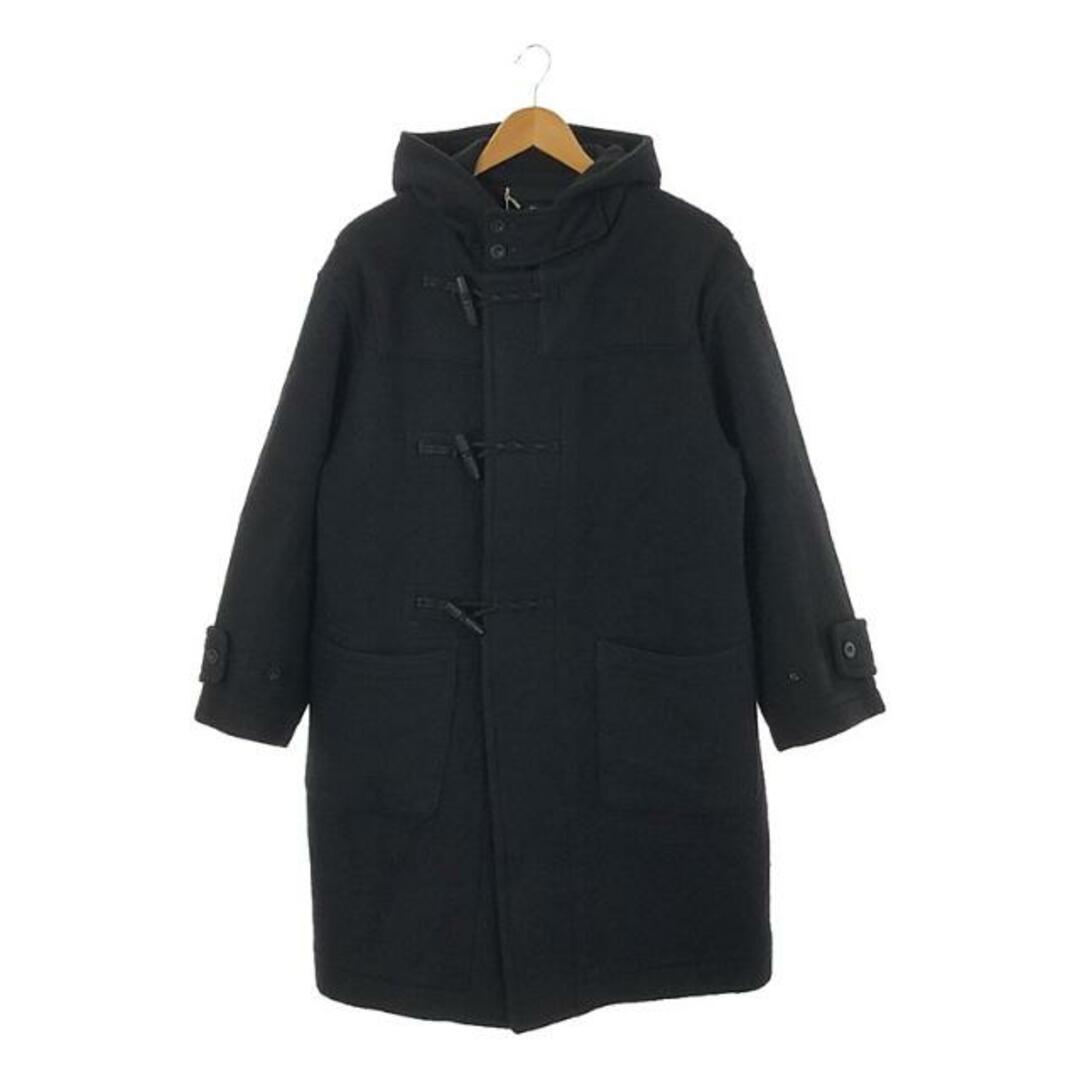 KAPTAIN SUNSHINE(キャプテンサンシャイン)のKaptain Sunshine / キャプテンサンシャイン | 2020AW | Duffle Coat Cashmere Wool / カシミヤ オーバーダッフル コート | 0 | ブラック | レディース レディースのジャケット/アウター(その他)の商品写真