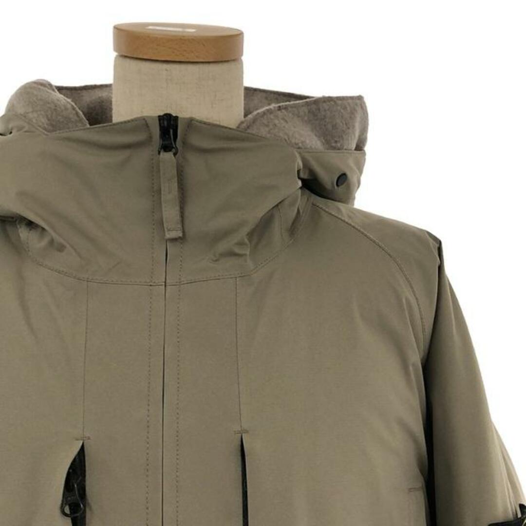 STONE ISLAND(ストーンアイランド)の【美品】  STONE ISLAND / ストーンアイランド | Ripstop Gore-Tex down jacket / ゴアテックス オーバー ダウンジャケット / フードフェルト部着脱可 | XL | グレージュ系 | メンズ メンズのジャケット/アウター(その他)の商品写真