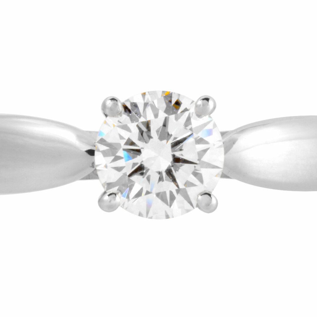 Tiffany & Co.(ティファニー)のティファニー Tiffany&Co. ハーモニー ソリティア リング 指輪 ダイヤモンド 0.38ct 約6号 Pt950 H/VVS2/3EX レディース【中古】 レディースのアクセサリー(リング(指輪))の商品写真