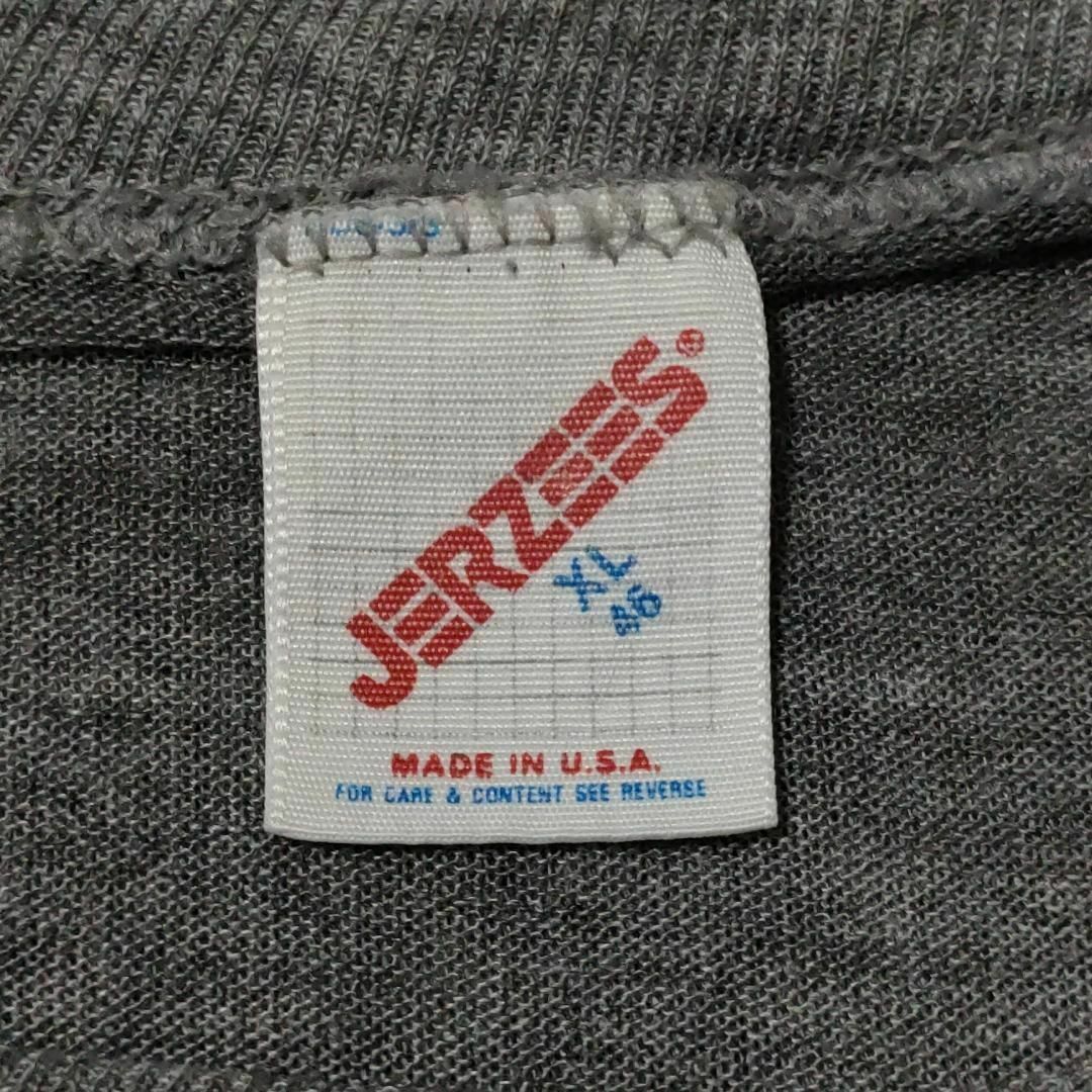 JERZEES(ジャージーズ)の【514】80sUSA製　ジャージーズ　ヴィンテージシングルステッチTシャツ古着 メンズのトップス(Tシャツ/カットソー(半袖/袖なし))の商品写真