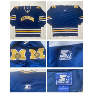 STARTER - 90s STARTER スターター NCAA ホッケーシャツ ユニフォーム XL