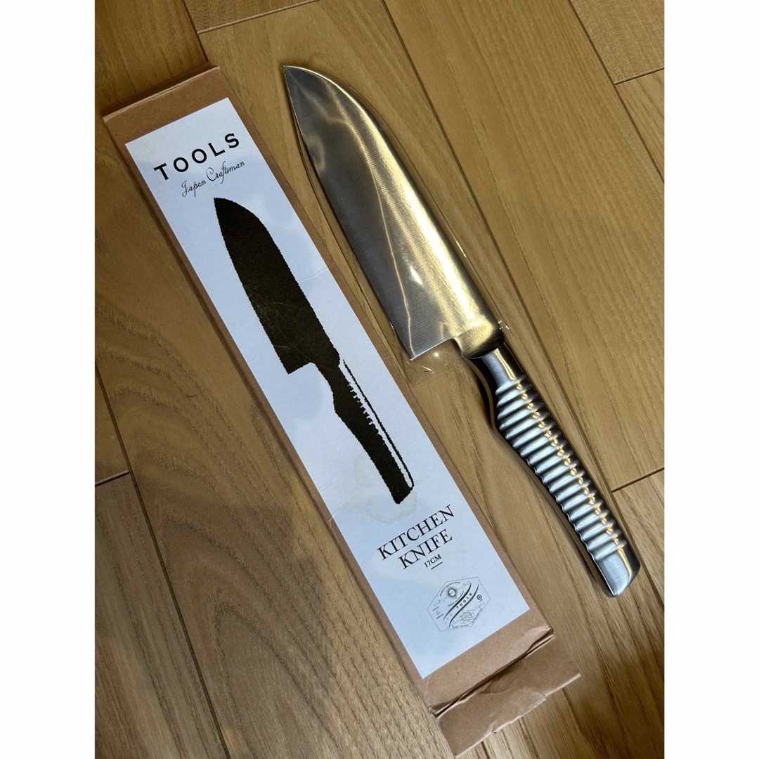 TOOLS(ツゥールズ)のTOOLS 三徳包丁 インテリア/住まい/日用品のキッチン/食器(調理道具/製菓道具)の商品写真