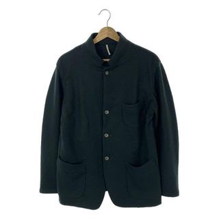 エムズブラック(m's braque)の【美品】  m's braque / エムズブラック | 4B COMFORT JACKET / ウール メタルボタン スタンドカラージャケット | 38 | グリーン | メンズ(その他)