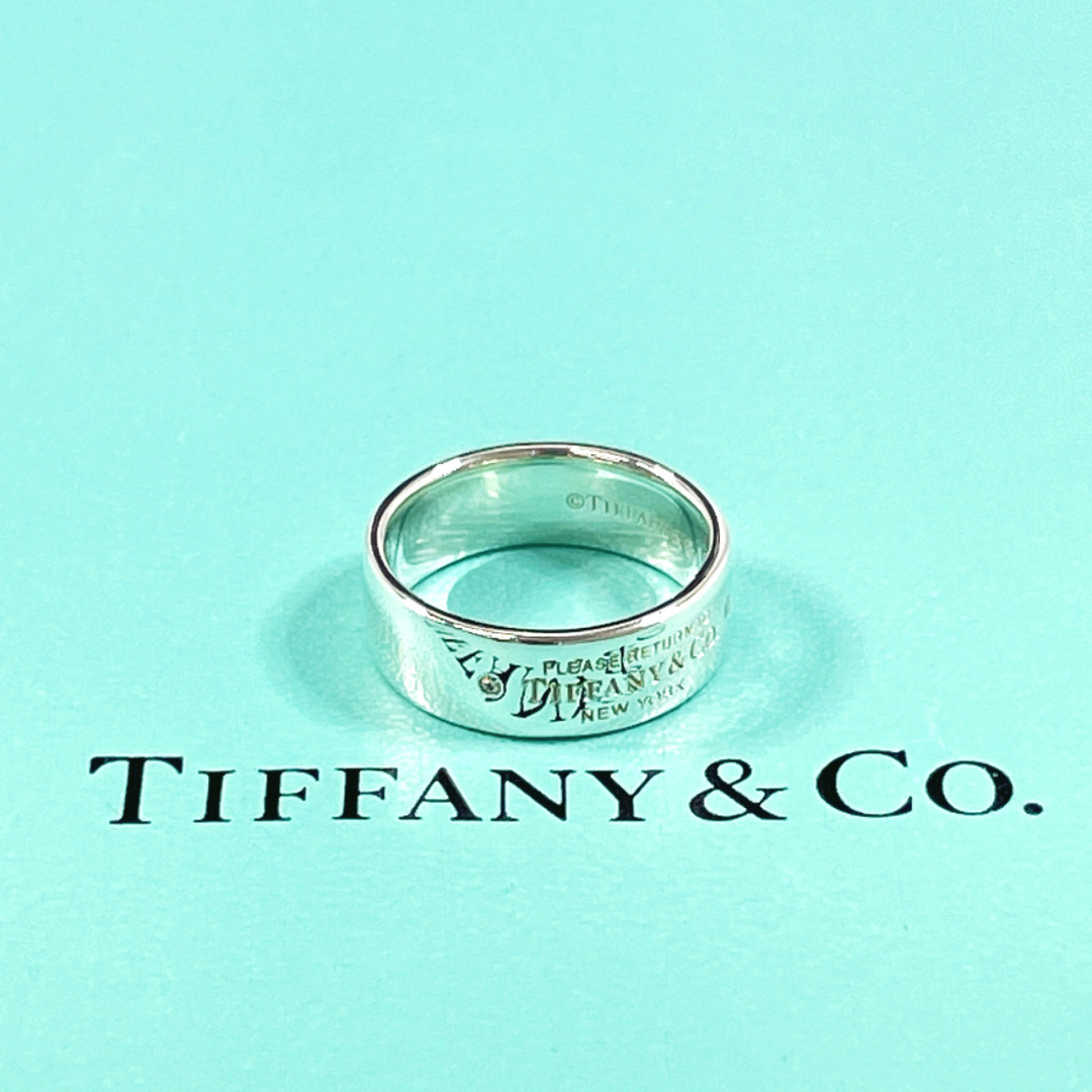 Tiffany & Co.(ティファニー)のティファニー リング・指輪 リターントゥ 2Pダイヤ  シルバー レディースのアクセサリー(リング(指輪))の商品写真