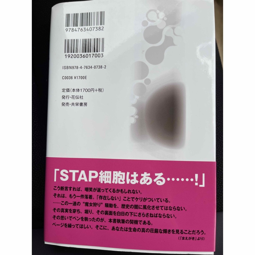 STAP細胞の正体 「再生医療は幻想だ」復活!千島・森下学説 エンタメ/ホビーの本(文学/小説)の商品写真