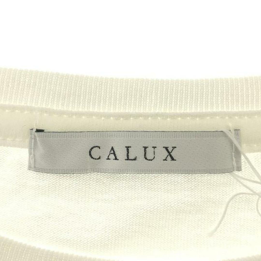 DEUXIEME CLASSE(ドゥーズィエムクラス)の【新品】  Deuxieme Classe / ドゥーズィエムクラス | CALUX A LINE Tシャツ | F | ホワイト | レディース レディースのトップス(Tシャツ(半袖/袖なし))の商品写真