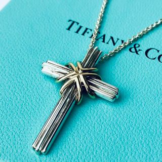 ティファニー(Tiffany & Co.)の【84-3025】ティファニー ネックレス シグネチャー クロス 925 750(ネックレス)