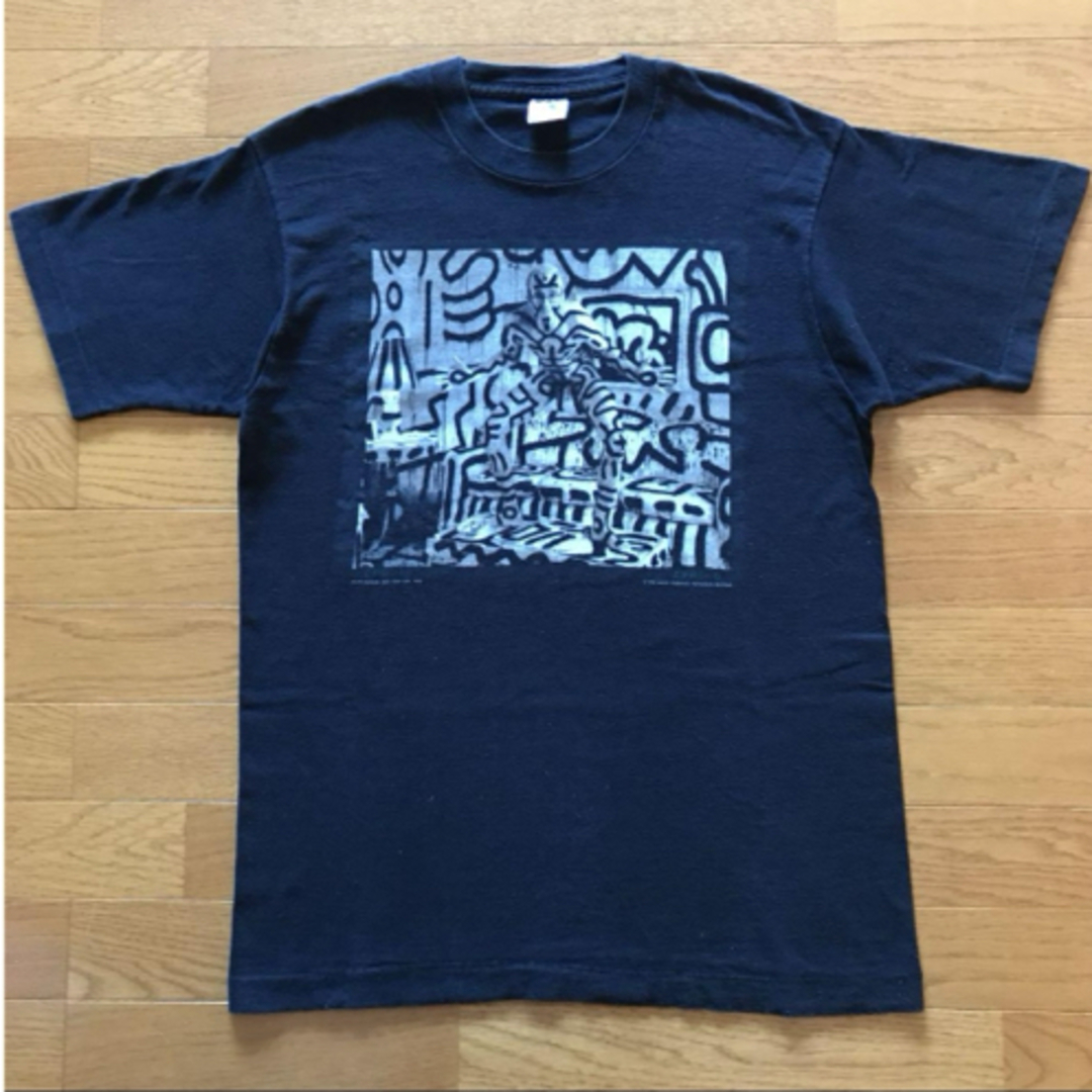 90s usa製 keith haring キースヘリング　ビンテージ  レア メンズのトップス(Tシャツ/カットソー(半袖/袖なし))の商品写真