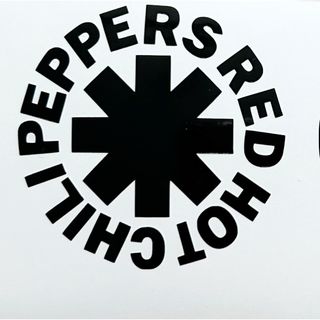 RED HOT CHILI PEPPERS カッティングステッカ◆グロスブラック(ミュージシャン)