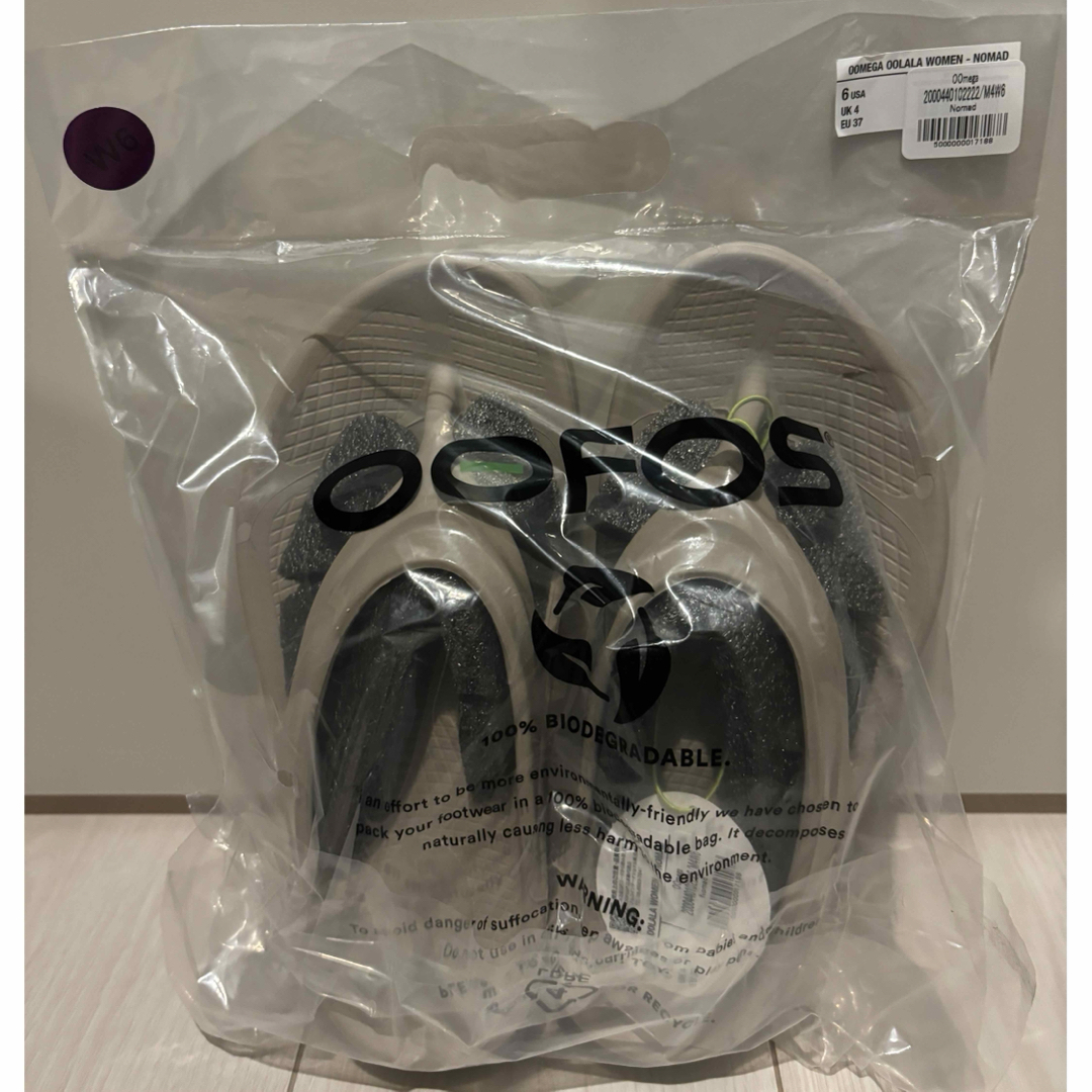 OOFOS(ウーフォス)のOOFOS ウーフォス OOmega ウーメガ 23cm 厚底 レディースの靴/シューズ(サンダル)の商品写真