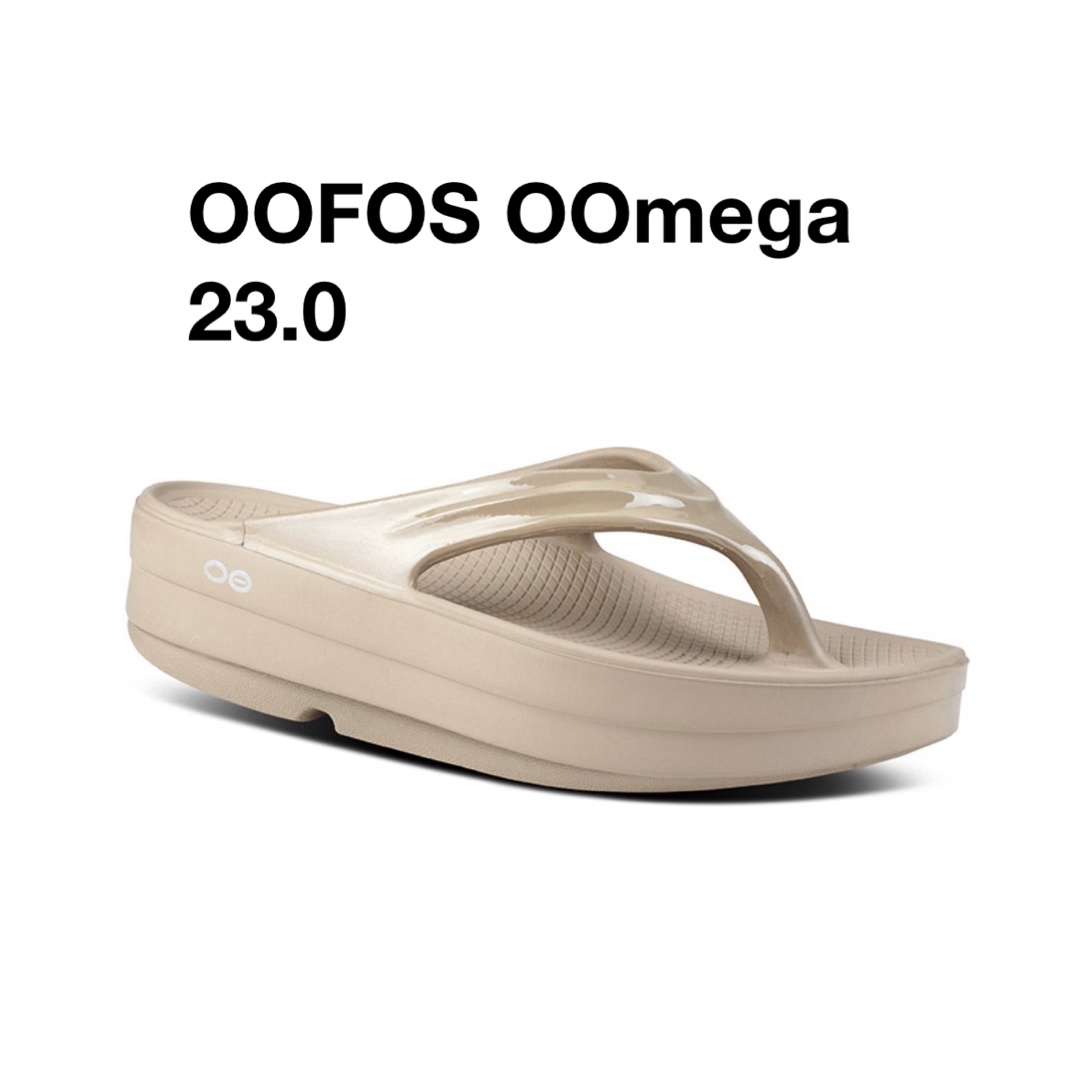 OOFOS(ウーフォス)のOOFOS ウーフォス OOmega ウーメガ 23cm 厚底 レディースの靴/シューズ(サンダル)の商品写真