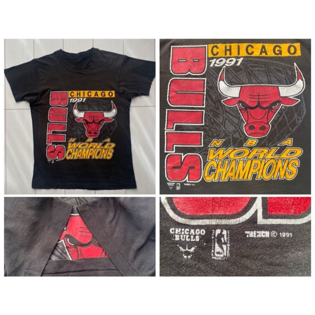 VINTAGE(ヴィンテージ)の90s NBA chicago bulls シカゴ ブルズ ジョーダン Tシャツ メンズのトップス(Tシャツ/カットソー(半袖/袖なし))の商品写真