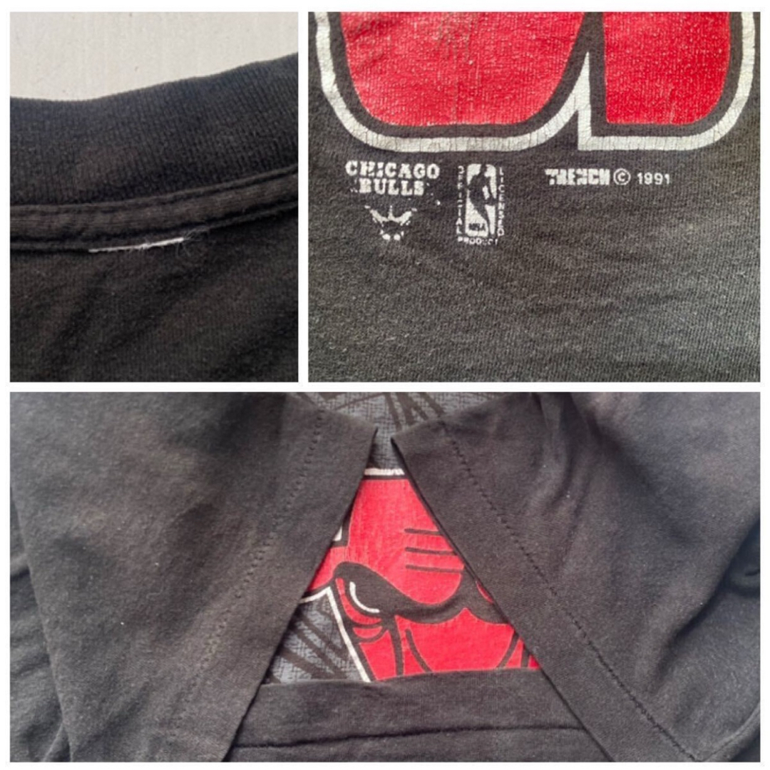 VINTAGE(ヴィンテージ)の90s NBA chicago bulls シカゴ ブルズ ジョーダン Tシャツ メンズのトップス(Tシャツ/カットソー(半袖/袖なし))の商品写真