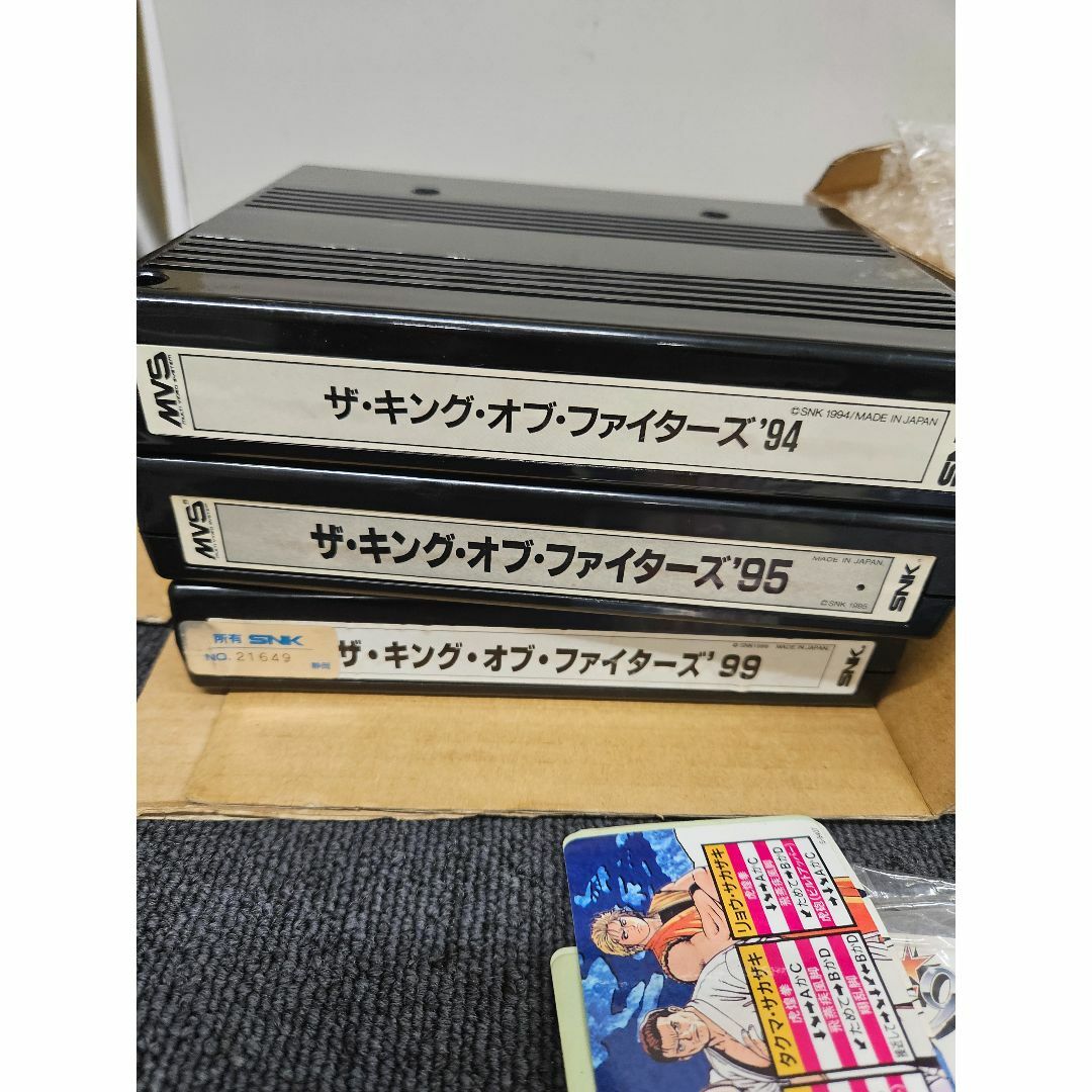 MVS　ザキングオブファイターズ　94　95　99　SNK　KOF エンタメ/ホビーのゲームソフト/ゲーム機本体(その他)の商品写真