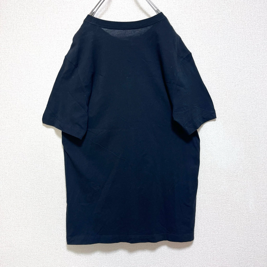 NIKE(ナイキ)のNIKE ナイキ Tシャツ 半袖 ブラック 黒 でかロゴ スウッシュ M メンズのトップス(Tシャツ/カットソー(半袖/袖なし))の商品写真