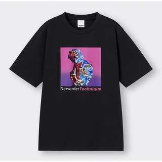 ジーユー(GU)の【GU】New Order / CDジャケットTシャツ(XL/09 BLACK)(Tシャツ/カットソー(半袖/袖なし))