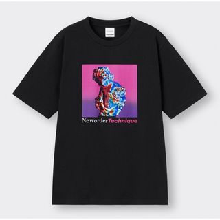 ジーユー(GU)の【GU】New Order / CDジャケットTシャツ(XL/09 BLACK)(Tシャツ/カットソー(半袖/袖なし))