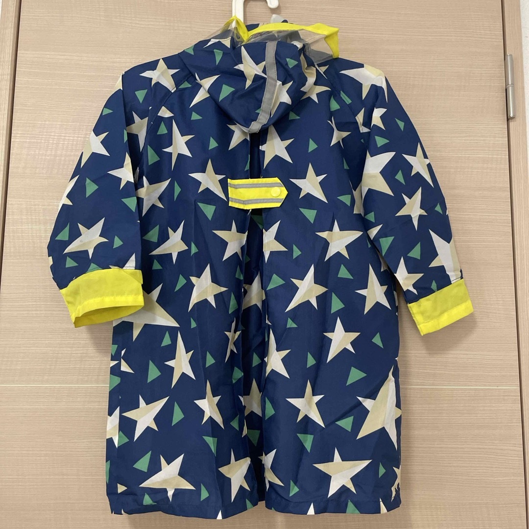 Branshes(ブランシェス)のレインコート　120 キッズ/ベビー/マタニティのキッズ服男の子用(90cm~)(その他)の商品写真