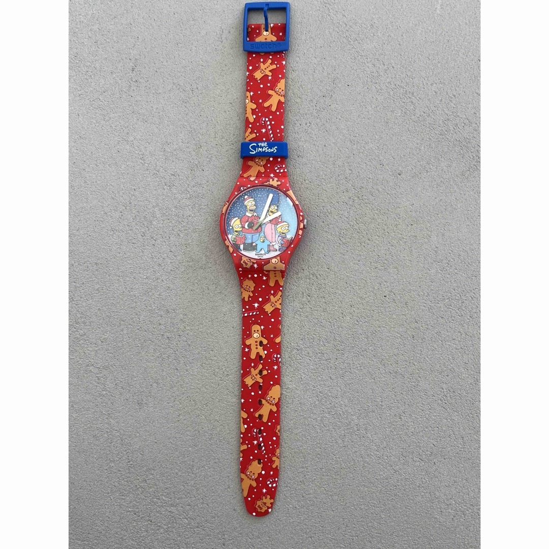 swatch(スウォッチ)のswatch✨シンプソンズ✨コラボモデル✨ホリデーシーズン レディースのファッション小物(腕時計)の商品写真