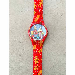 スウォッチ(swatch)のswatch✨シンプソンズ✨コラボモデル✨ホリデーシーズン(腕時計)