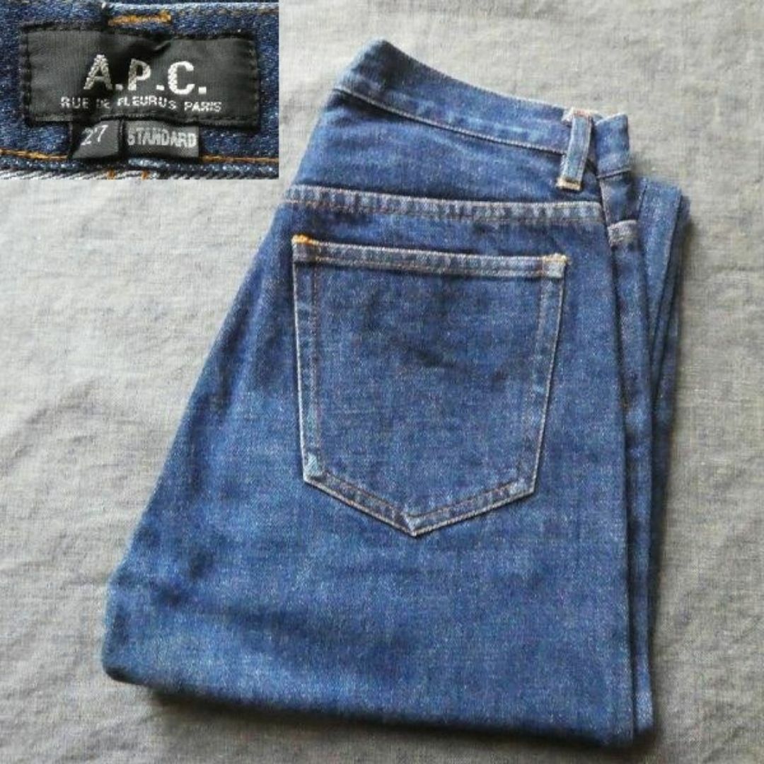 A.P.C(アーペーセー)の90s APC RUE DE FLEURUS PARIS 27 STANDARD レディースのパンツ(デニム/ジーンズ)の商品写真