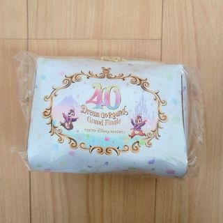 ディズニー(Disney)のディズニー 40周年 オフィシャルホテル 宿泊者 限定 ポーチ 非売品(キャラクターグッズ)