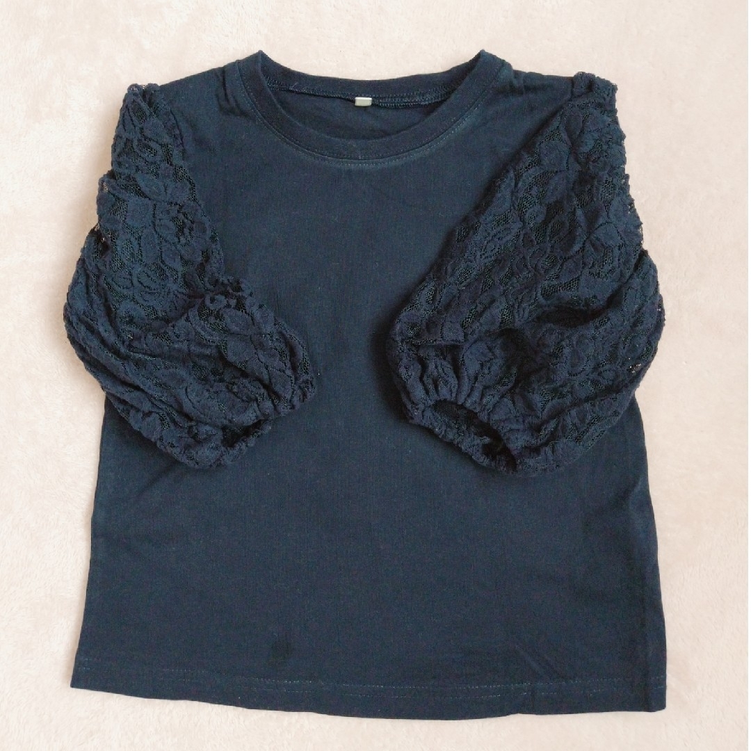 UNIQLO(ユニクロ)のGU ユニクロTシャツ短パンセット キッズ/ベビー/マタニティのキッズ服女の子用(90cm~)(Tシャツ/カットソー)の商品写真