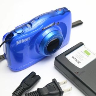 ニコン(Nikon)のCOOLPIX S33 ブルー  M555(コンパクトデジタルカメラ)