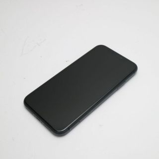 アイフォーン(iPhone)の超美品 SIMフリー iPhone 11 128GB ブラック  M555(スマートフォン本体)