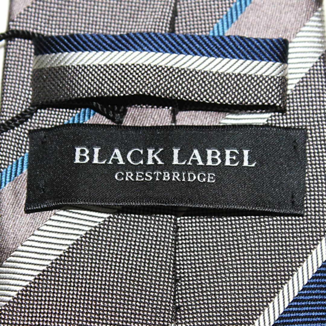 BLACK LABEL CRESTBRIDGE(ブラックレーベルクレストブリッジ)の新品 ブラックレーベル クレストブリッジ ストライプ柄 ネクタイ 220-46 メンズのファッション小物(ネクタイ)の商品写真