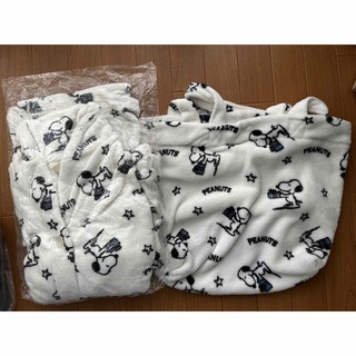 ピーナッツ(PEANUTS)のスヌーピー☆パジャマ福袋　フリースジャケット、袋(パジャマ)