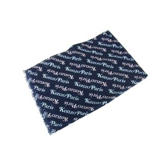 ケンゾー(KENZO)のケンゾー KENZO × ヴェルディ VERDY ■ 【 KENZOGRAM COTTON SCARF FE58EU720PEE 】 ジャガード 総柄 ロゴ デザイン ストール 32960(ストール)