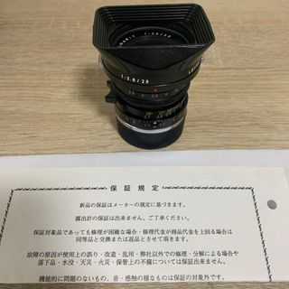 ライカ(LEICA)のライカ　Leica エルマリート　28mm 2nd 2世代(レンズ(単焦点))