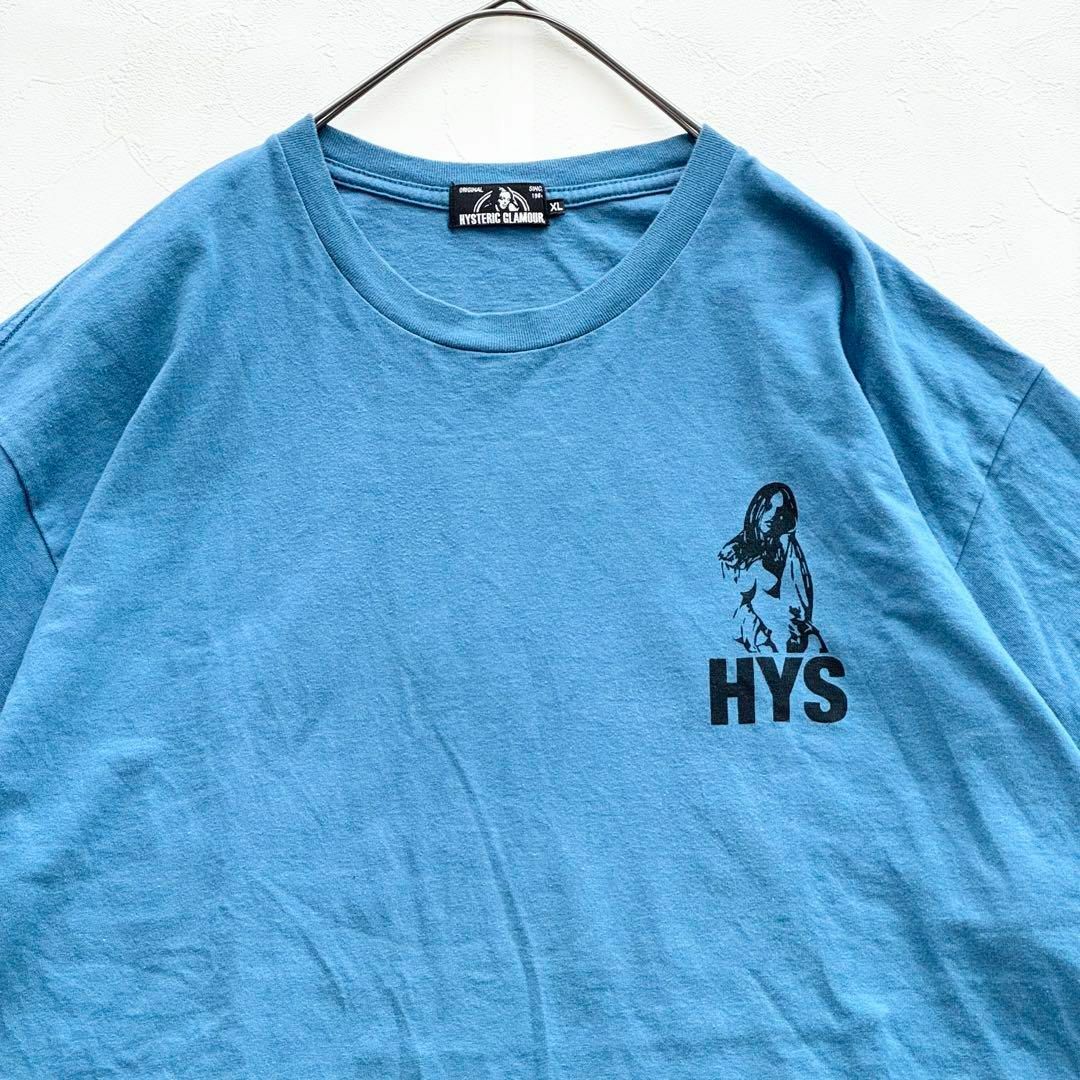 HYSTERIC GLAMOUR(ヒステリックグラマー)のヒステリックグラマー 両面 ヒスガール プリント Tシャツ メンズのトップス(Tシャツ/カットソー(半袖/袖なし))の商品写真