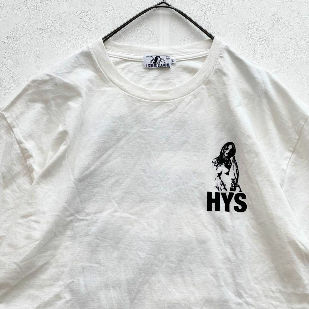 HYSTERIC GLAMOUR(ヒステリックグラマー)のヒステリックグラマー 両面 ヒスガール プリント Tシャツ メンズのトップス(Tシャツ/カットソー(半袖/袖なし))の商品写真